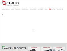 Tablet Screenshot of camero-tech.com